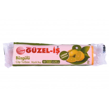 Büzgülü Limon Büyük Boy Çöp Poseti