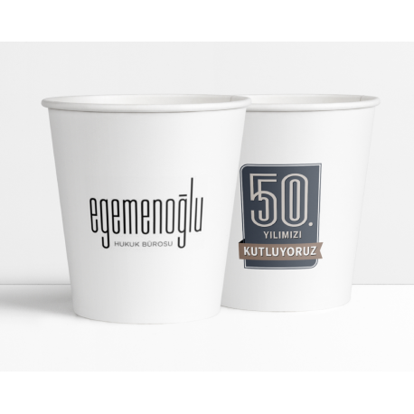 Özel Baskılı Karton Bardak 6.5 Oz
