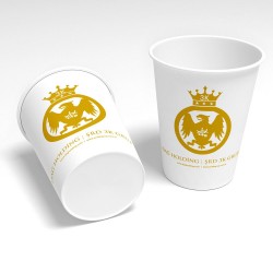 Özel Baskılı Karton Bardak 12 Oz