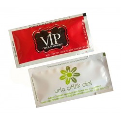 Özel Baskılı Kolonyalı Mendil Büyük Boy 6 x 12 cm